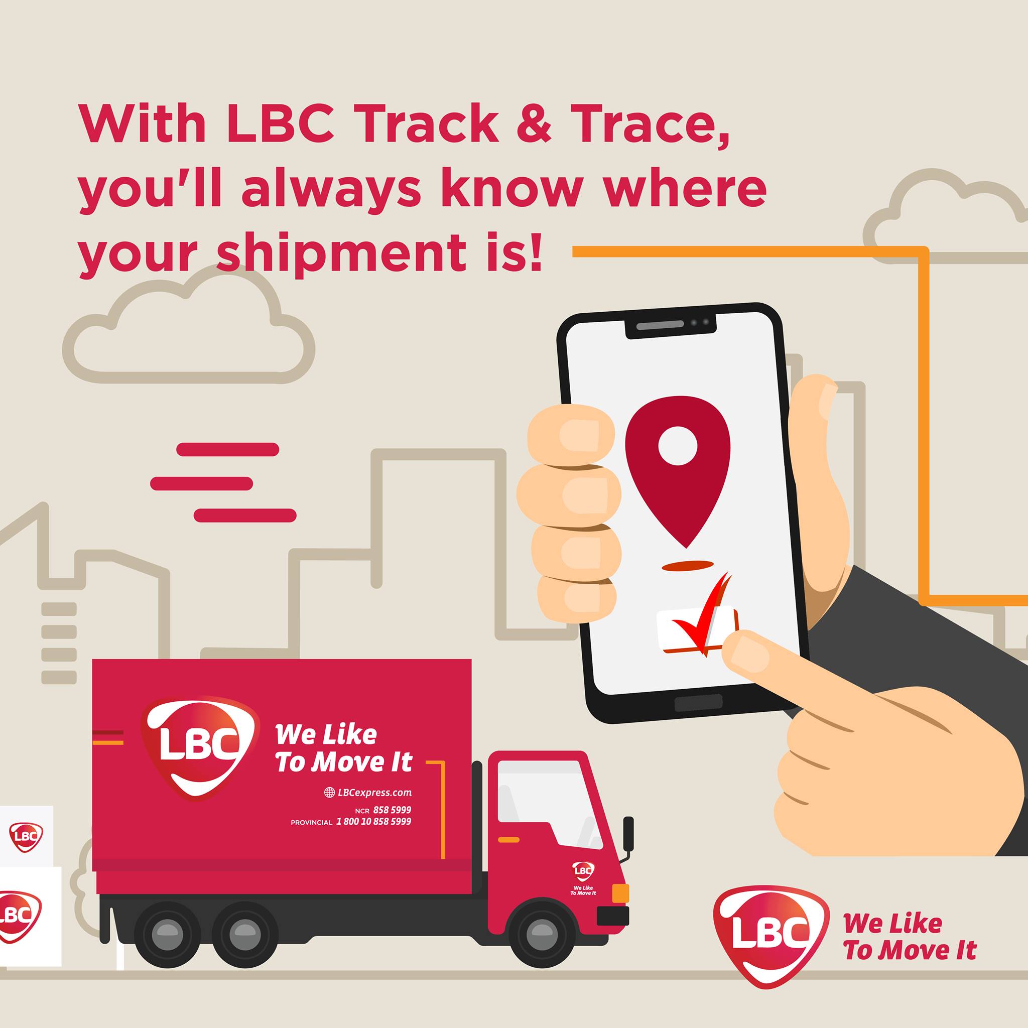 With LBC Track and Trace, you will always know where your shipment is.